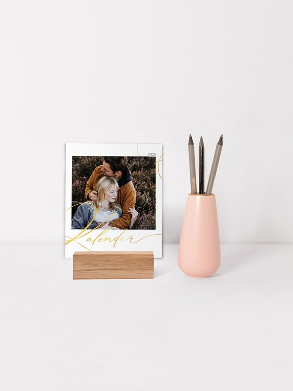 Tischkalender Letter Art