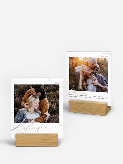 Tischkalender Letter Art