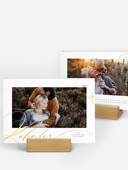 Tischkalender Letter Art