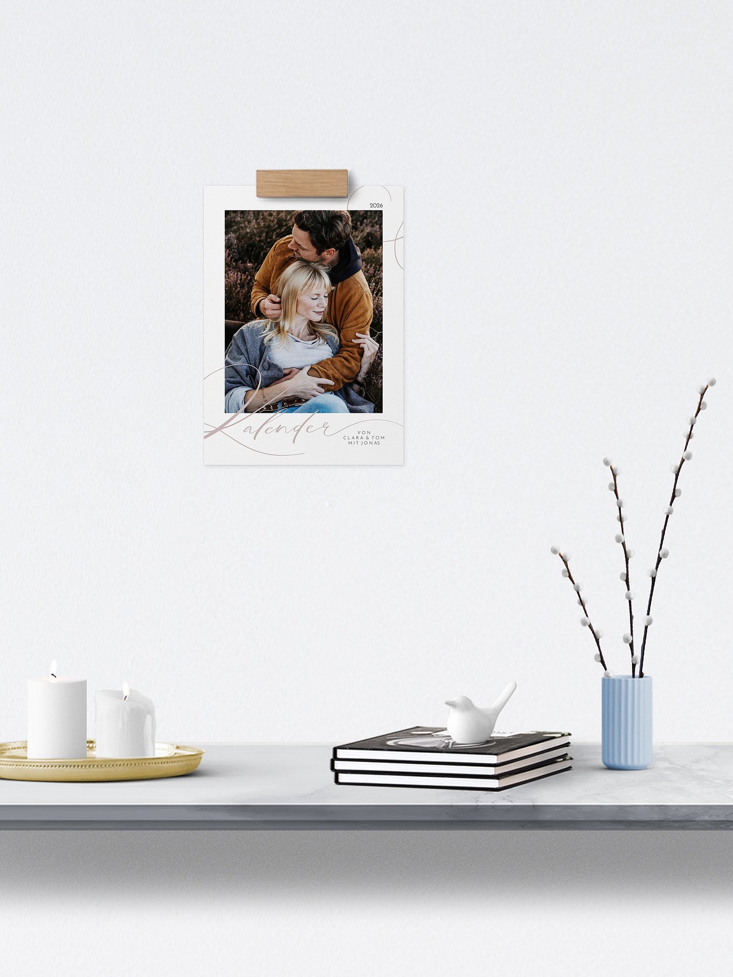 Wandkalender Letter Art