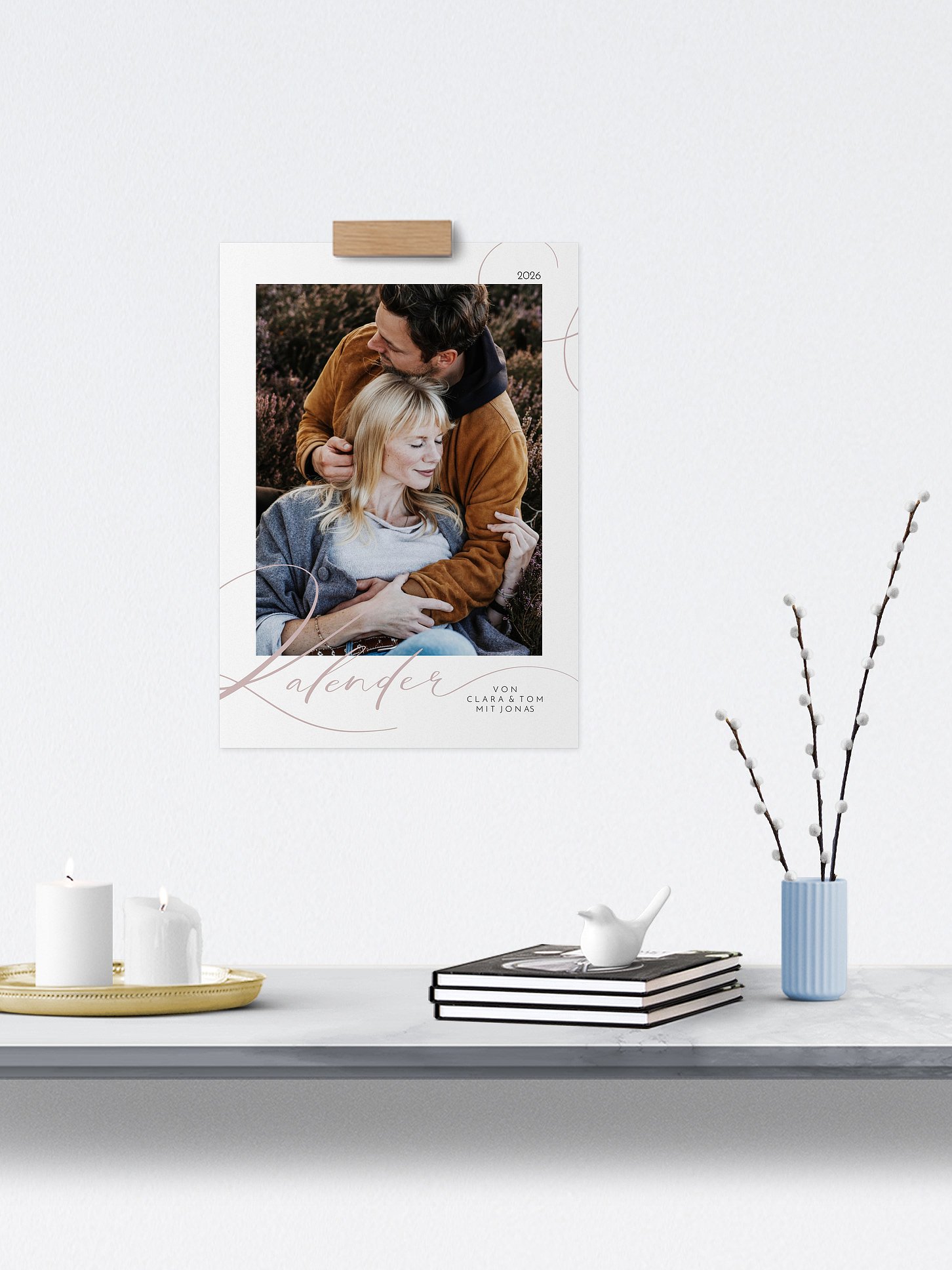 Wandkalender Letter Art