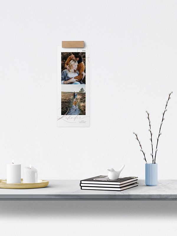 Wandkalender Letter Art