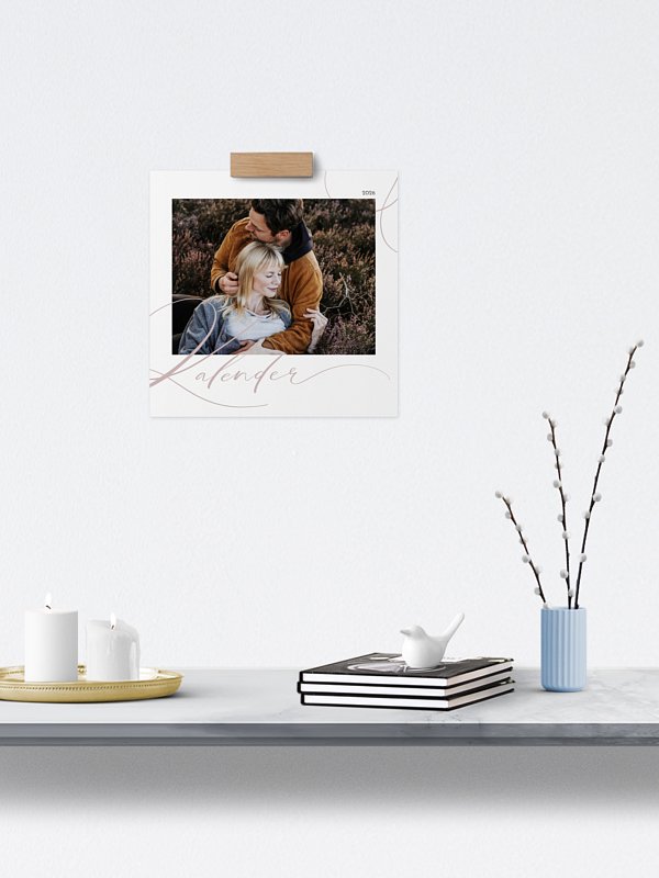Wandkalender Letter Art