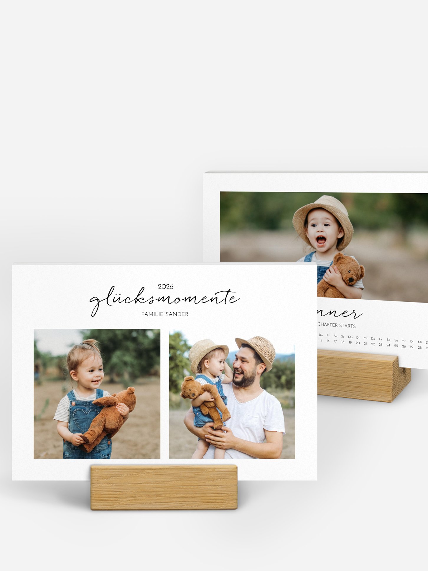 Tischkalender Momente voll Glück