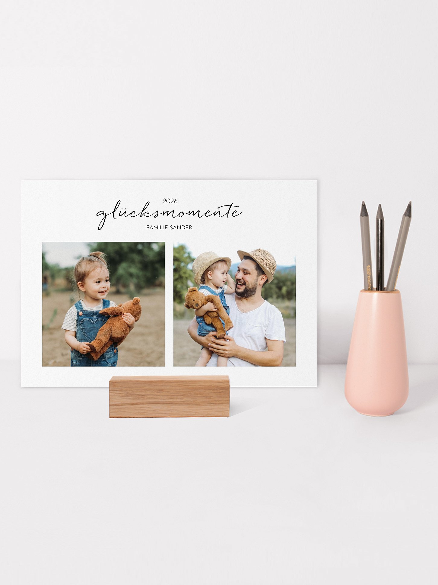 Tischkalender Momente voll Glück