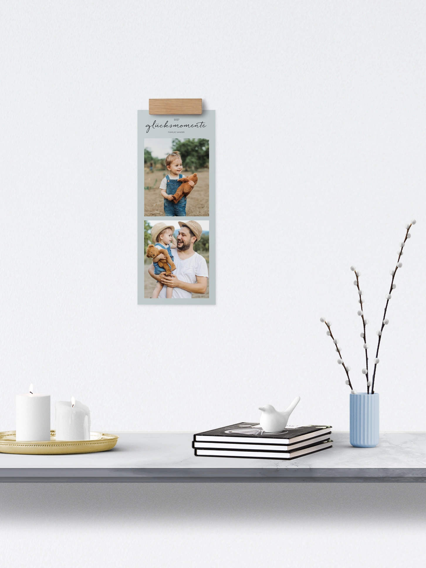 Wandkalender Momente voll Glück