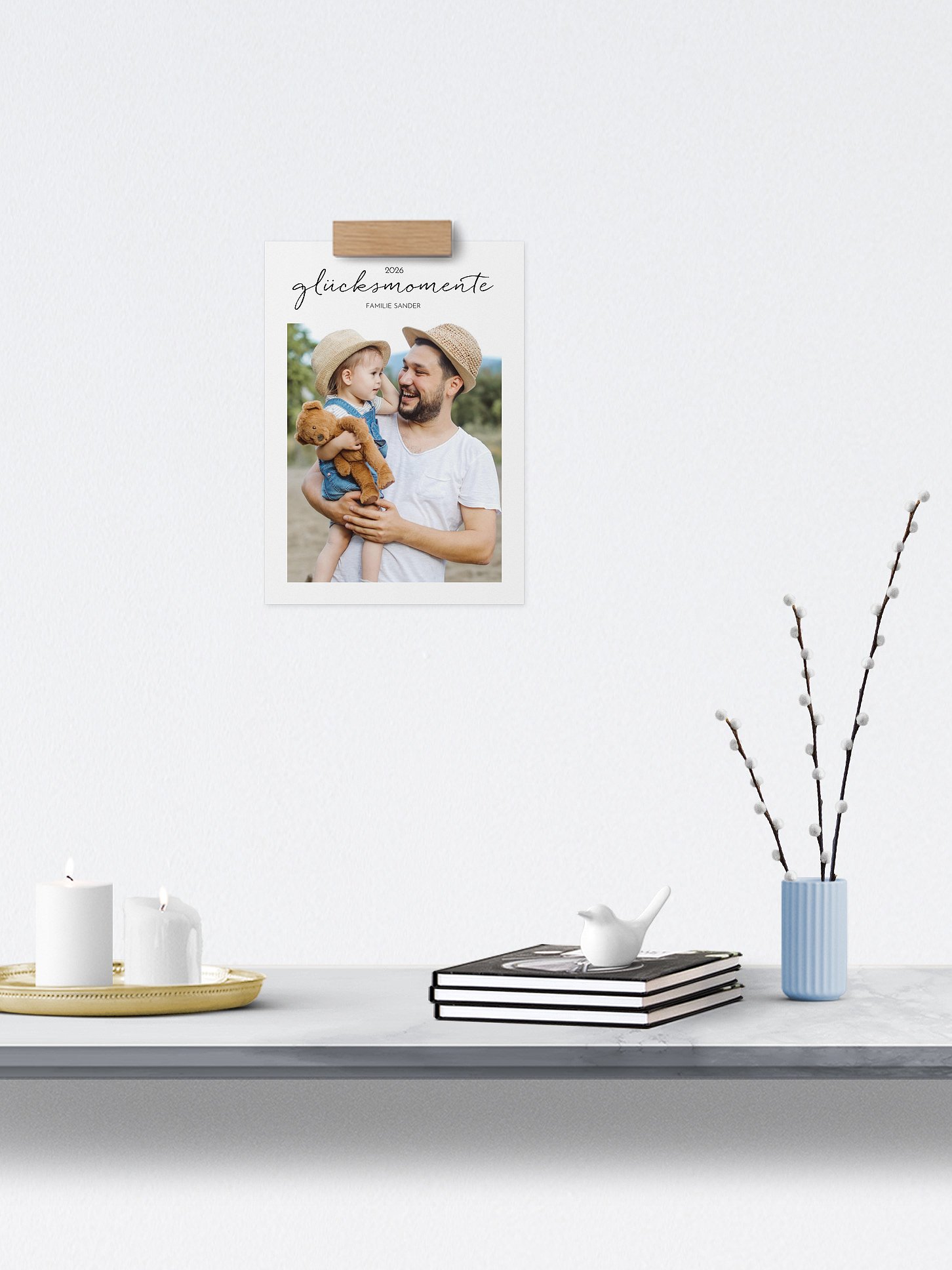 Wandkalender Momente voll Glück