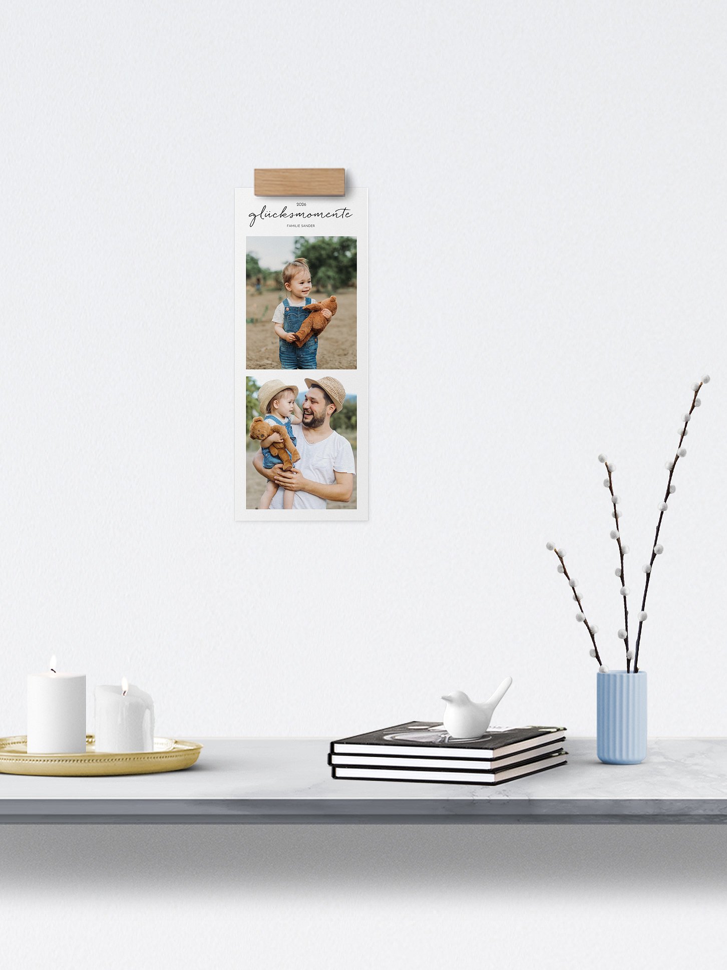 Wandkalender Momente voll Glück