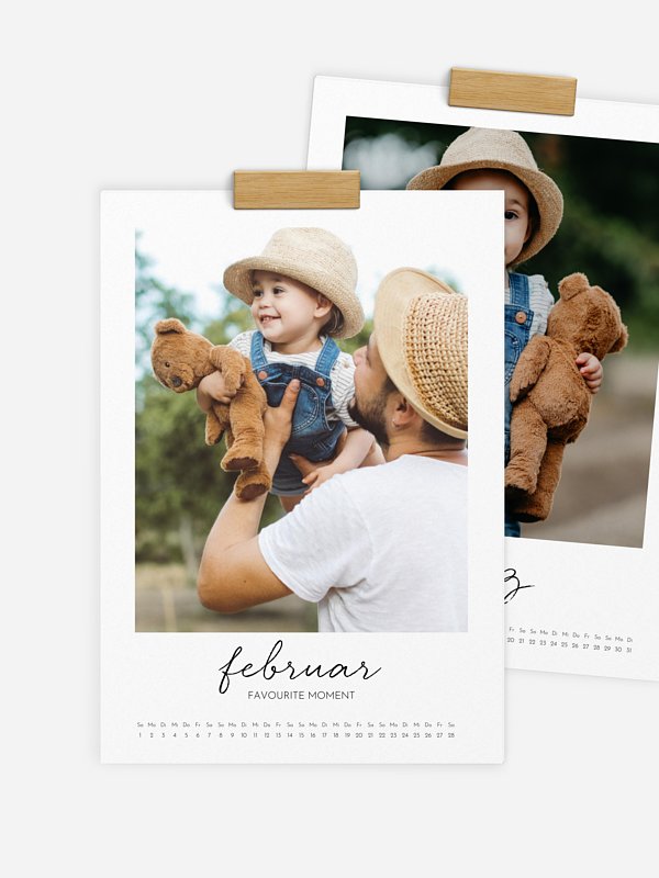 Wandkalender Momente voll Glück