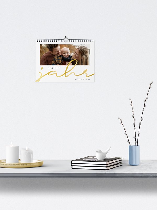 Wandkalender Classy Calligraphy
