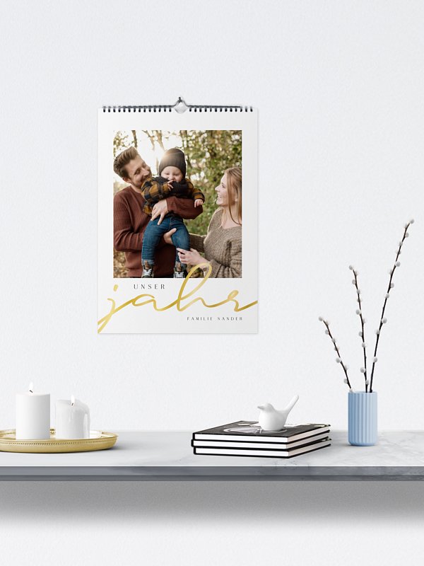 Wandkalender Classy Calligraphy