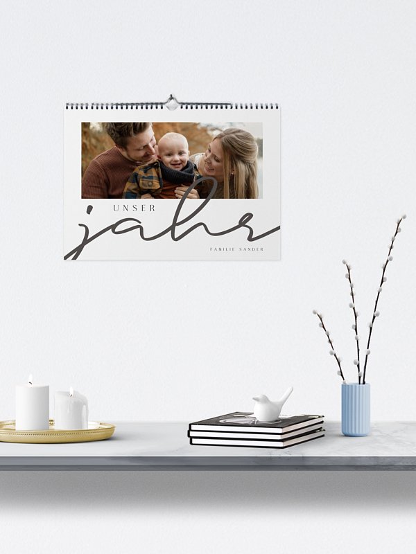 Wandkalender Classy Calligraphy
