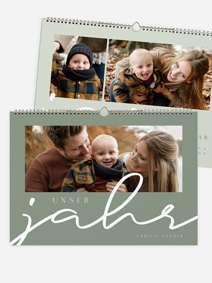 Wandkalender Classy Calligraphy