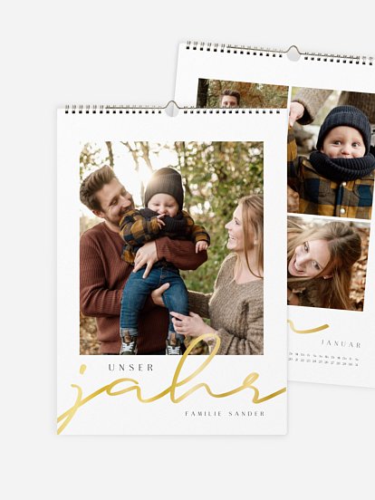 Wandkalender Classy Calligraphy