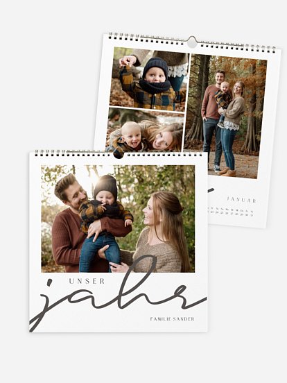 Wandkalender Classy Calligraphy