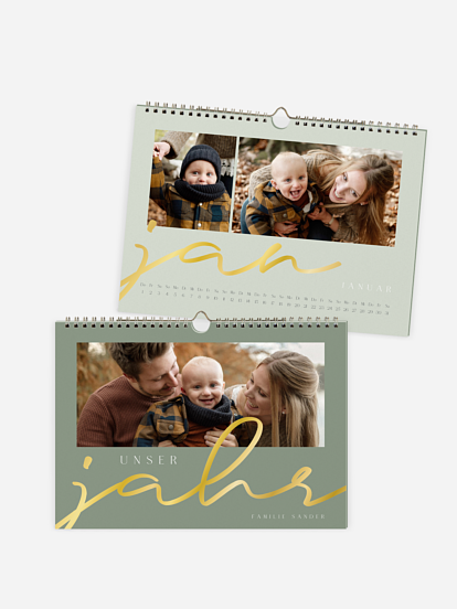 Wandkalender Classy Calligraphy