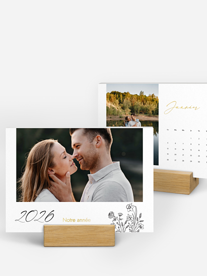 Calendrier Fleurs du Mois