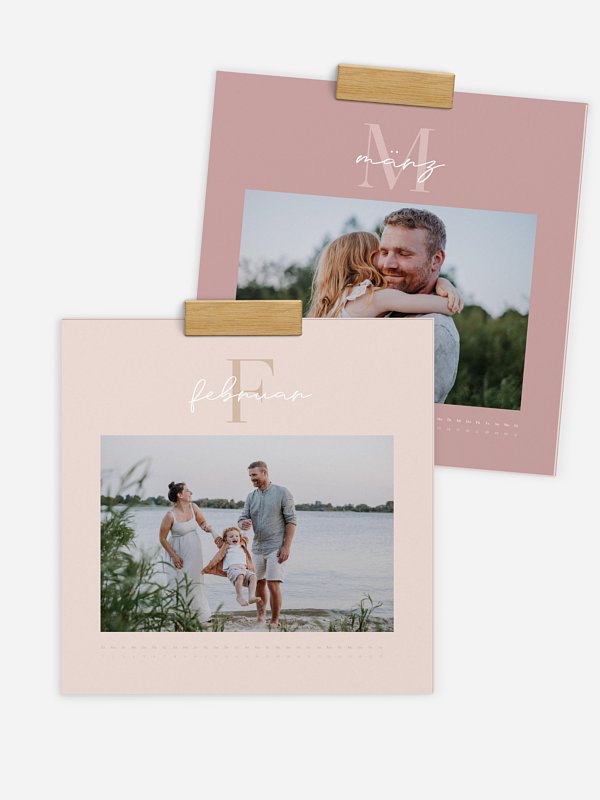 Wandkalender Pastell Momente
