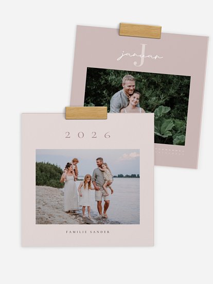 Wandkalender Pastell Momente