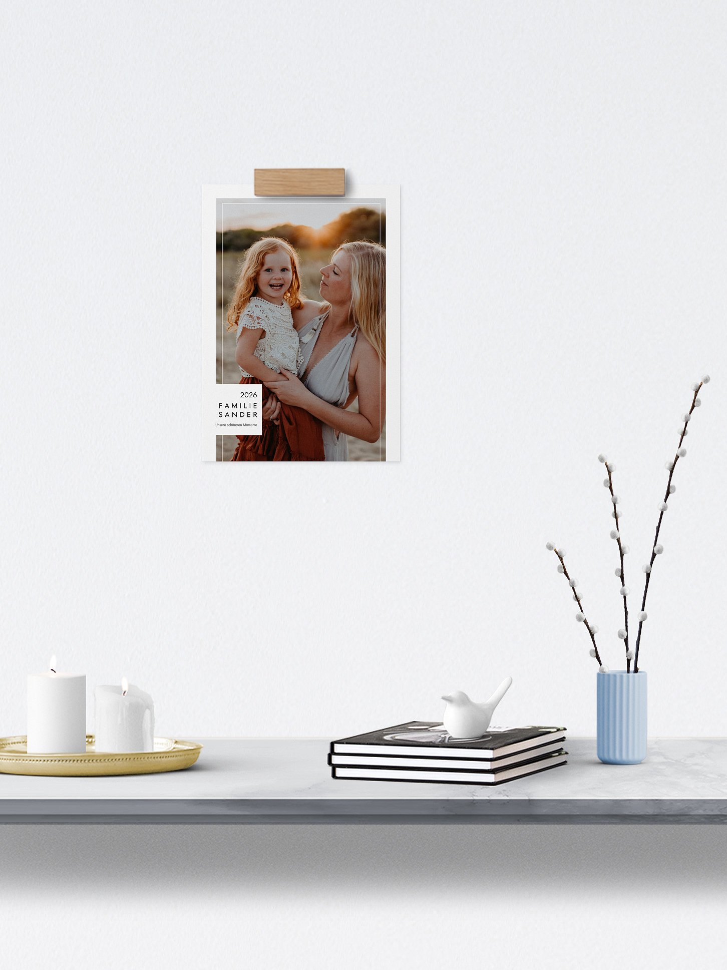 Wandkalender Subtle Frame