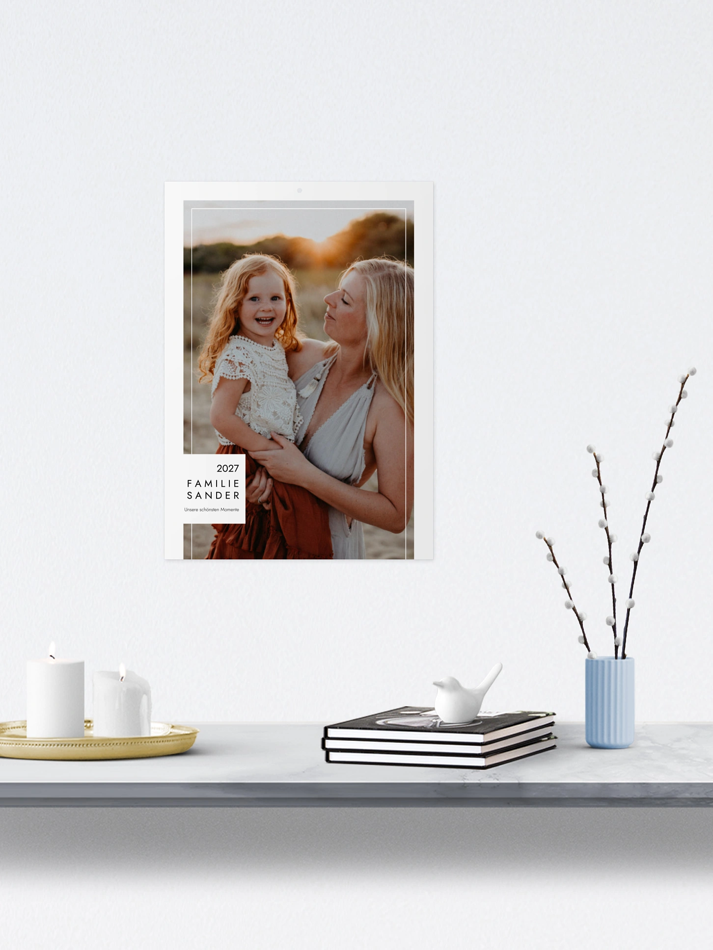 Wandkalender Subtle Frame