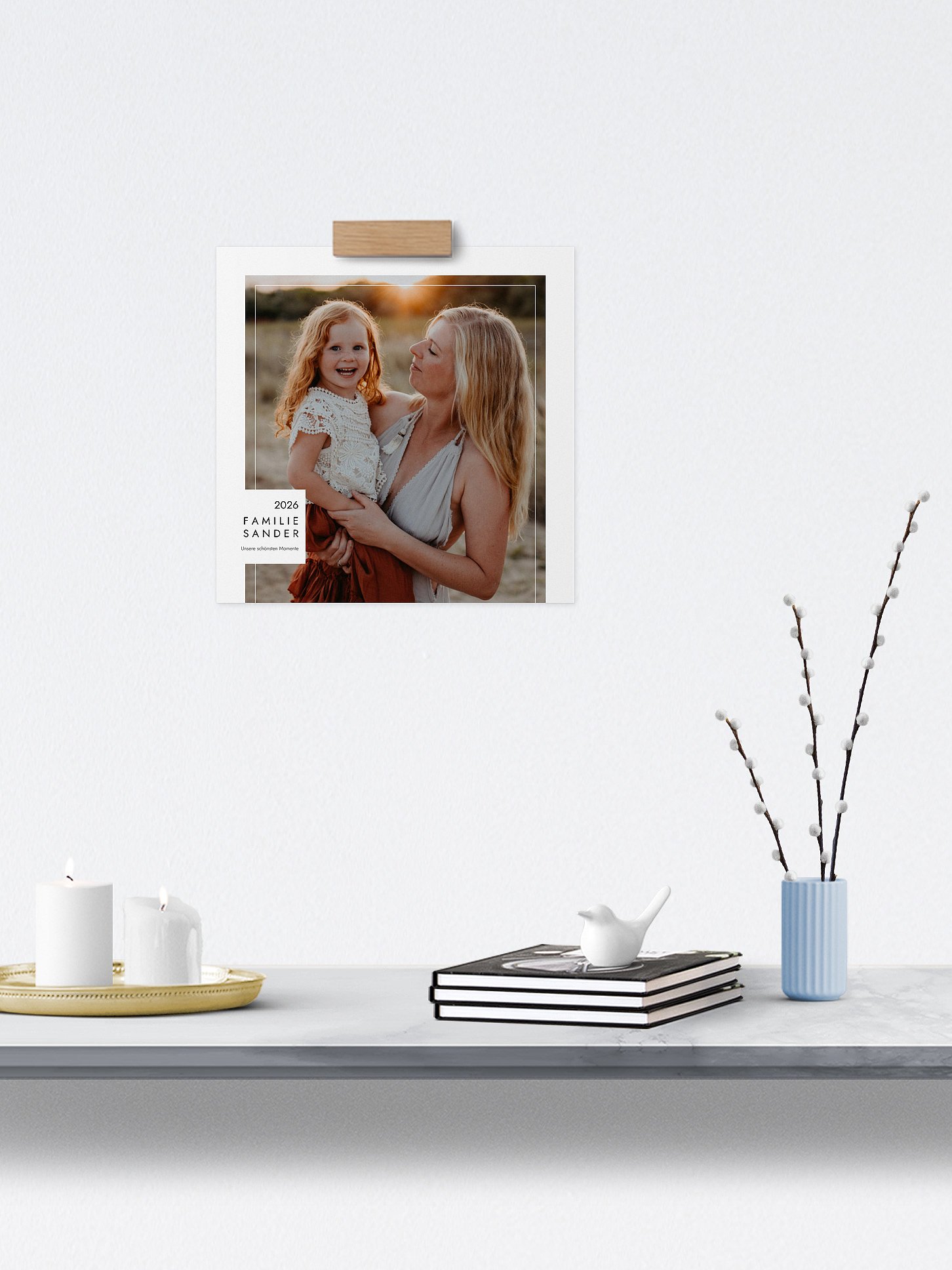 Wandkalender Subtle Frame