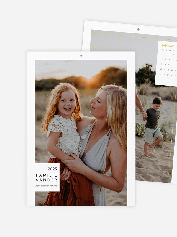 Wandkalender Subtle Frame