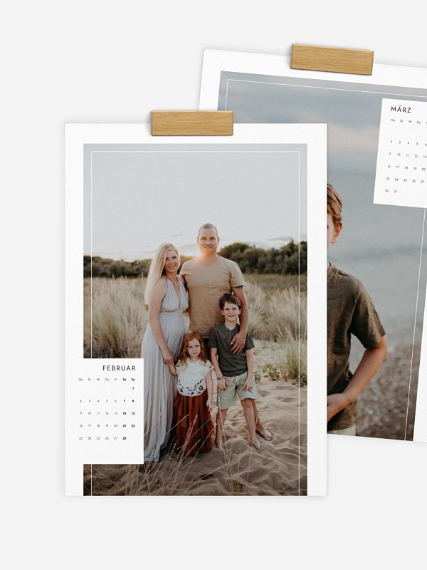 Wandkalender Subtle Frame