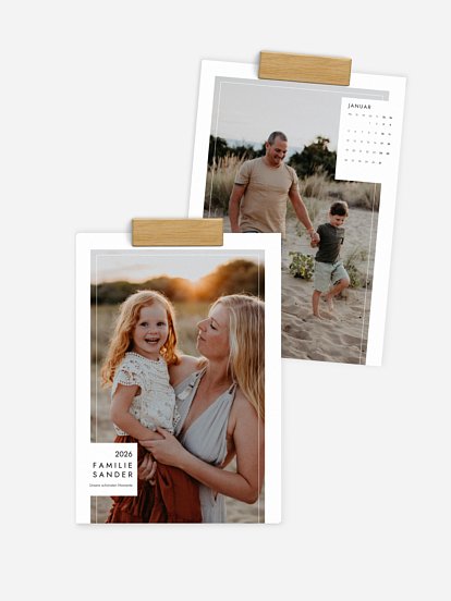 Wandkalender Subtle Frame