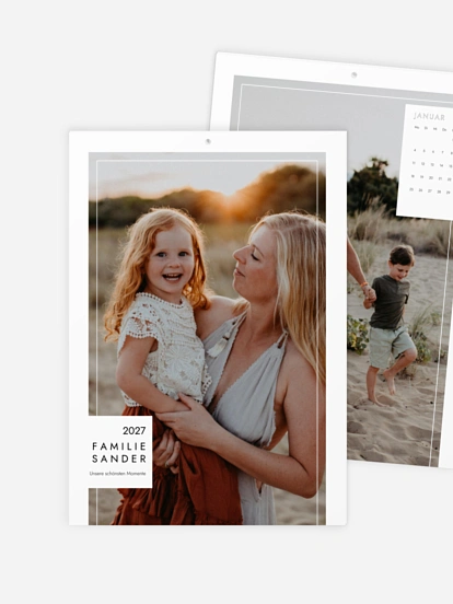 Wandkalender Subtle Frame