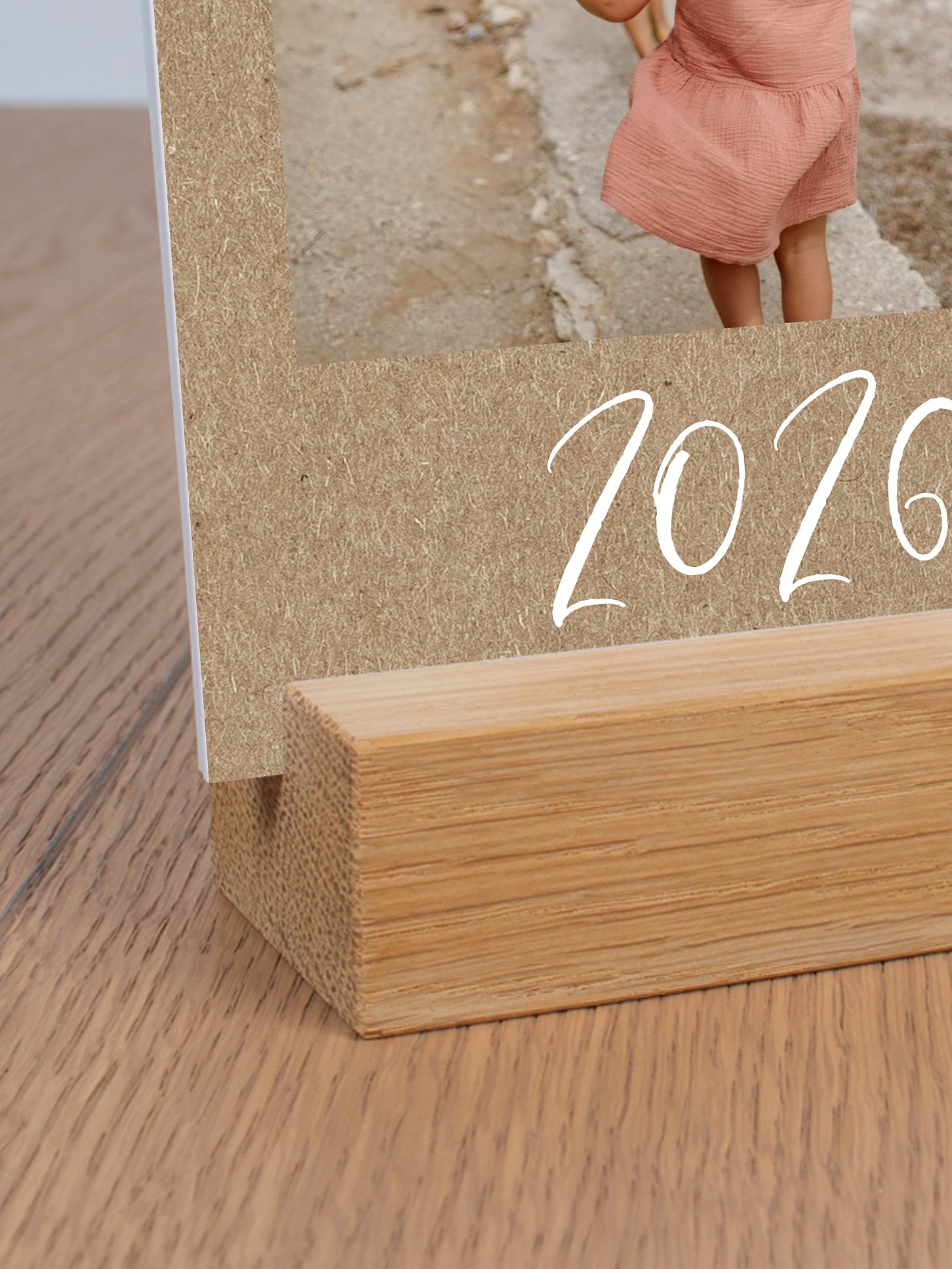 Tischkalender Lebensglück Kraftpapier