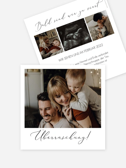 Schwangerschaftskarten Surprise