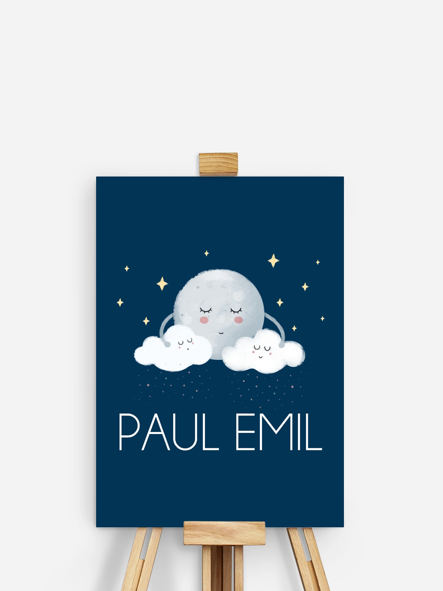 Poster Geburt Gute Nacht Trio