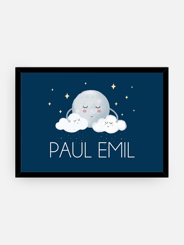 Poster Geburt Gute Nacht Trio