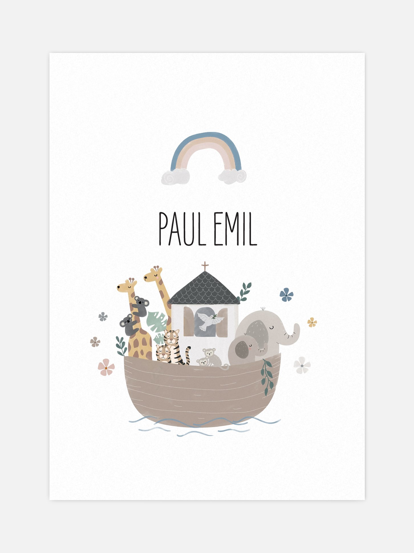 Poster Geburt Tierchen Reise