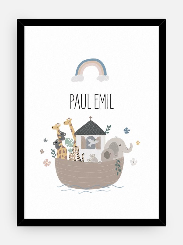 Poster Geburt Tierchen Reise