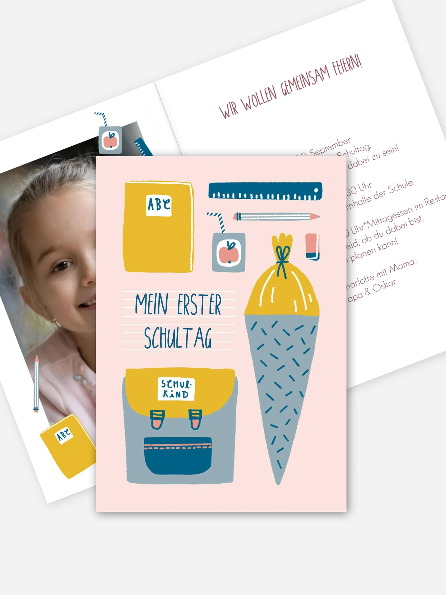 Einladung Einschulung Erste Klasse