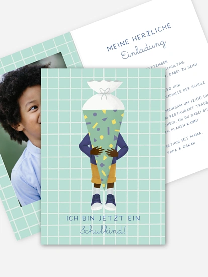 Einladung Einschulung Schulkind