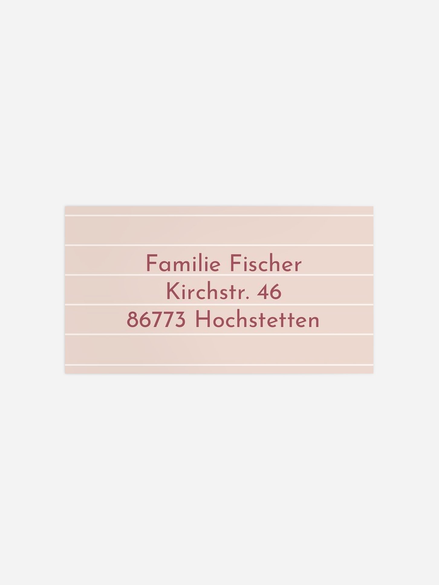 Empfängeraufkleber Einschulung Schulranzen