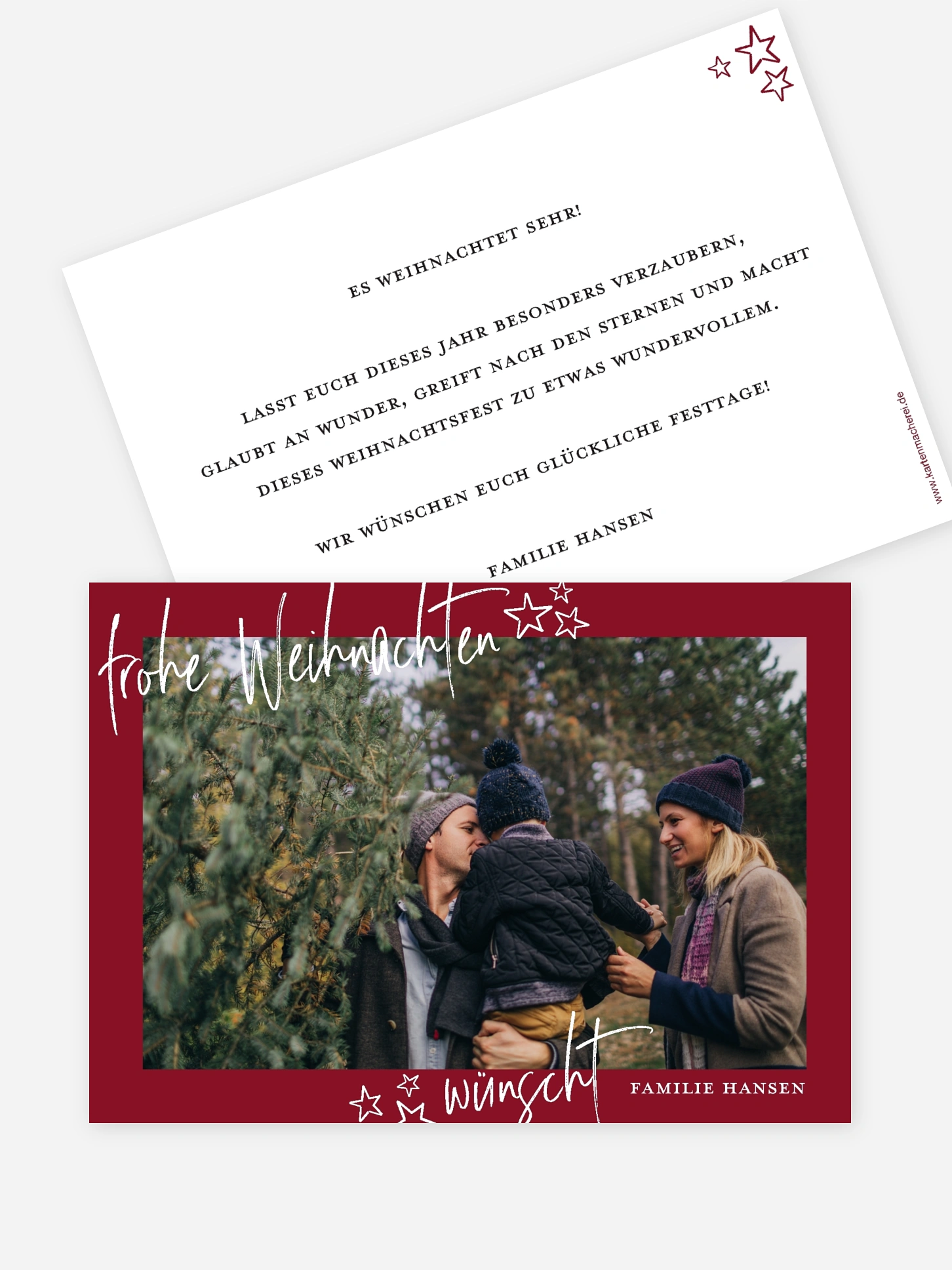 Weihnachtskarte Cool Christmas