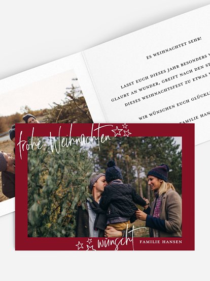 Weihnachtskarte Cool Christmas