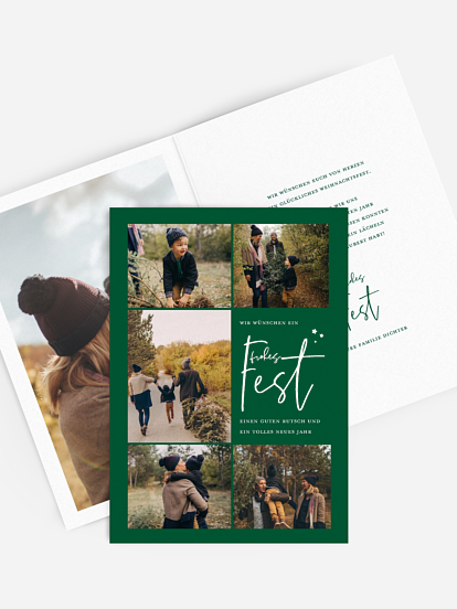 Weihnachtskarte Besinnlichkeit