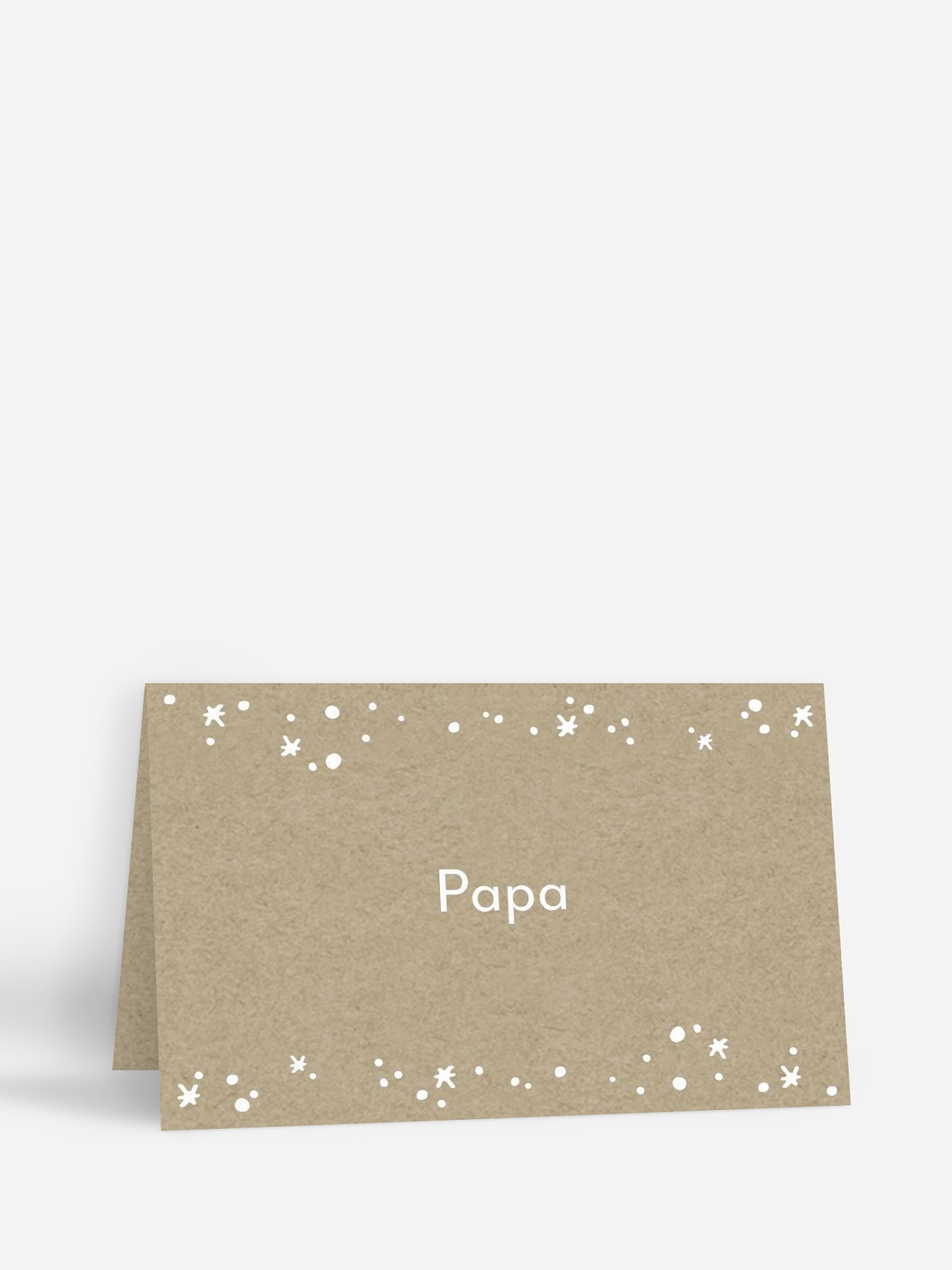 Tischkarte Weihnachten Weihnachtspracht