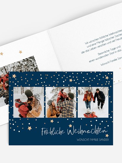 Weihnachtskarte Christmas Miracle