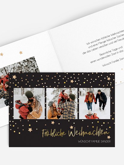 Weihnachtskarte Christmas Miracle