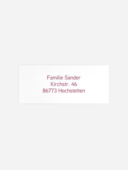 Absenderaufkleber Weihnachten Weihnachtswichtel