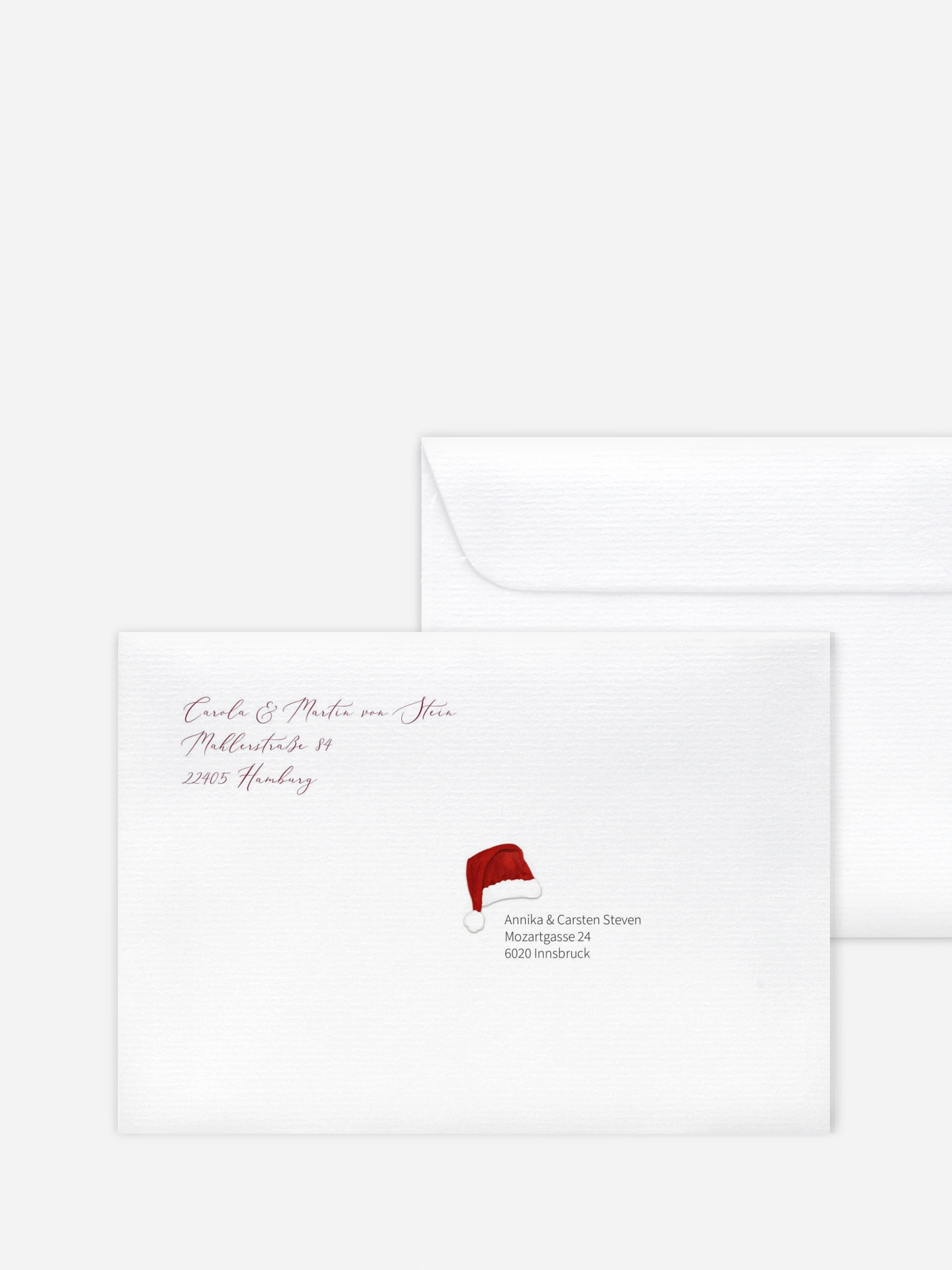 Bedruckte Umschläge Weihnachten Weihnachtswichtel