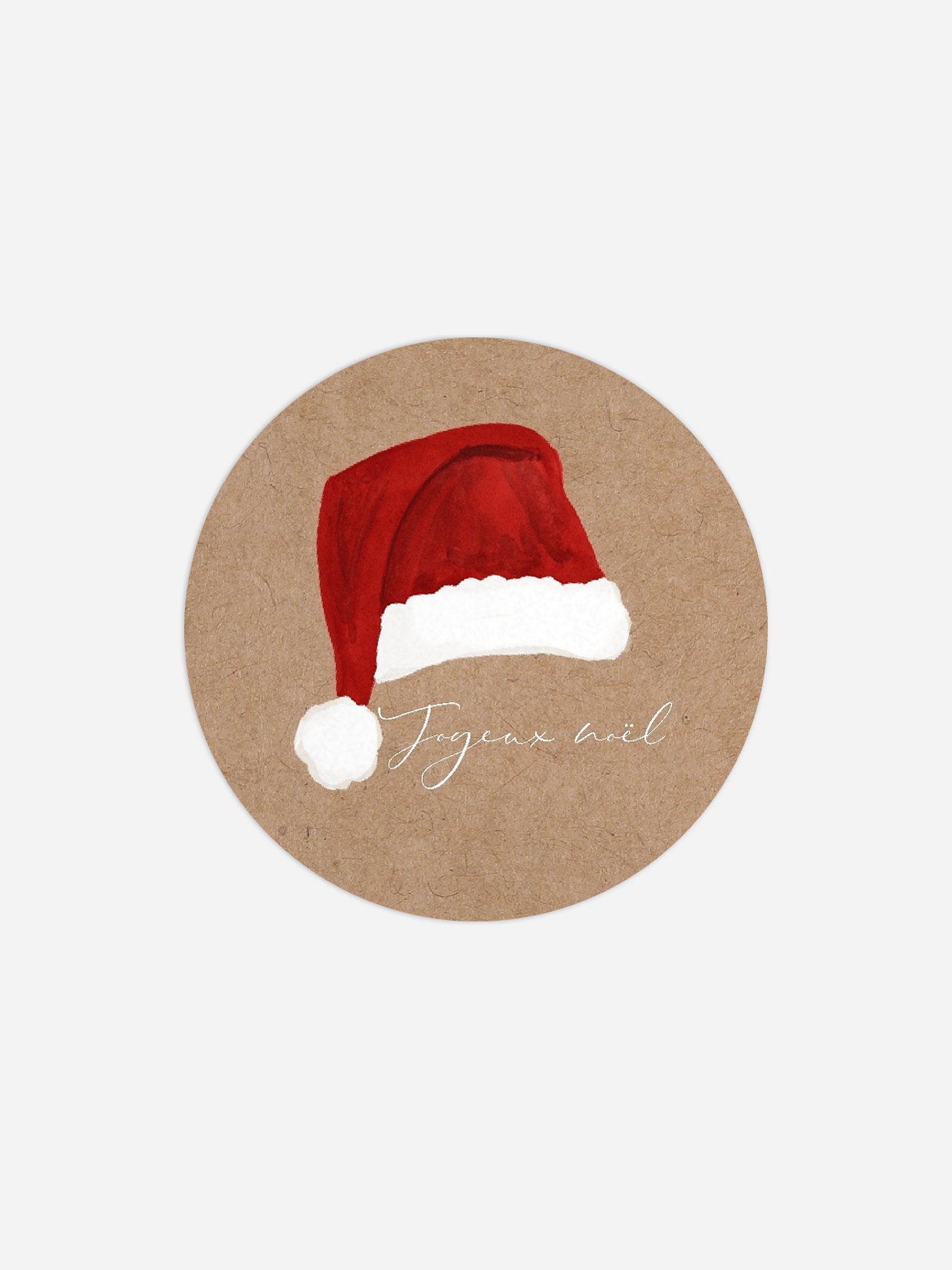 Étiquette cadeau Noël Lutins de Noël