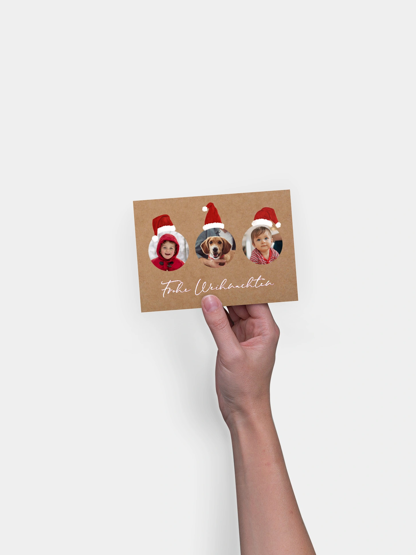 Weihnachtskarte Weihnachtswichtel