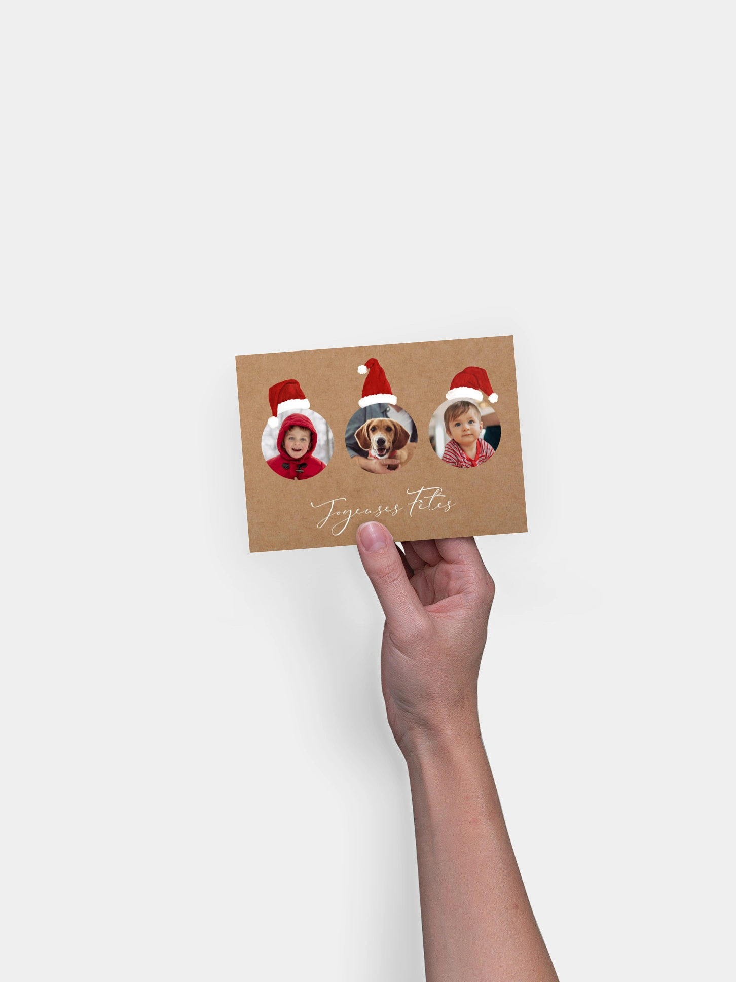Carte de Noël Lutins de Noël